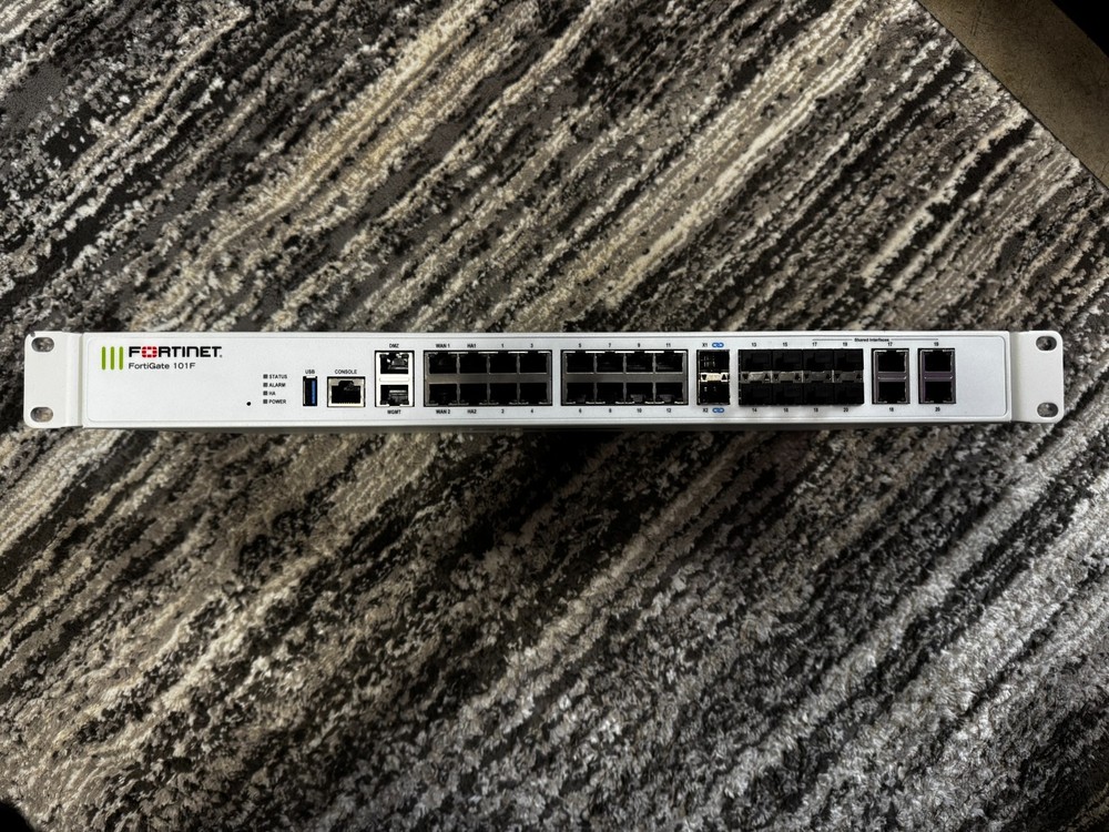 Fortinet FortiGate 101F Network Security Firewall Appliance