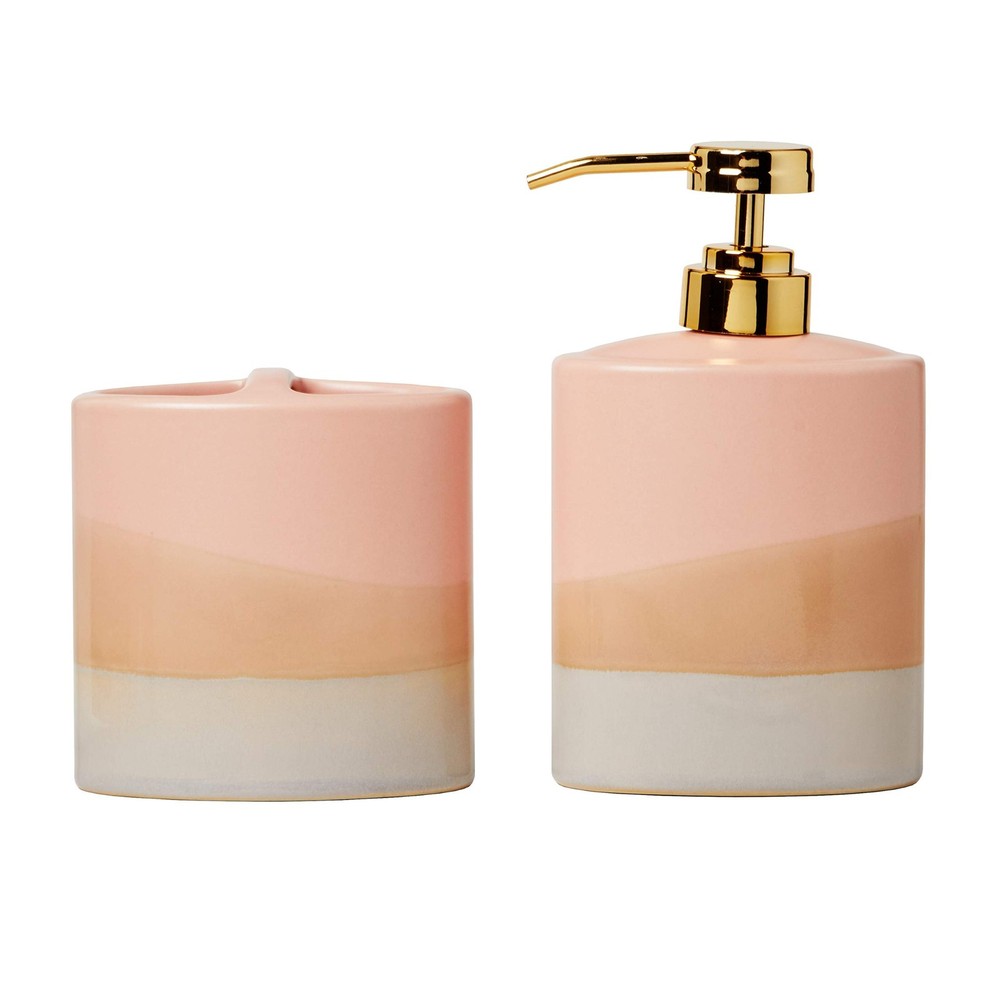 Alanya Toothbrush Holder Blush