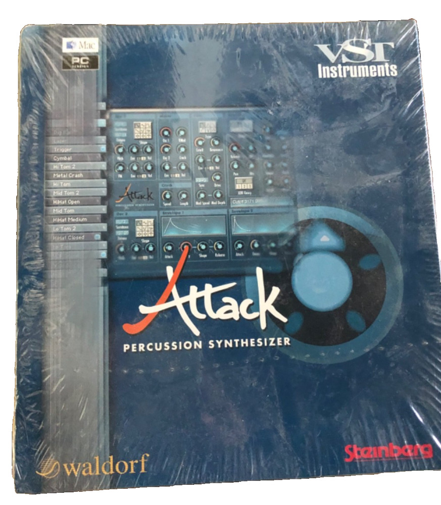 Waldorf VST Instruments Attack Percussion Synthesis