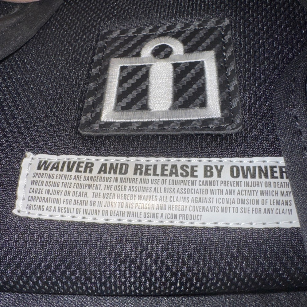 Icon field armor black vest Asphalt Technologies