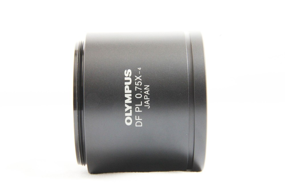 Exc++ Olympus Stereo Microscope Objective DF PL 0.75x -4 [54mm Thread] #5198