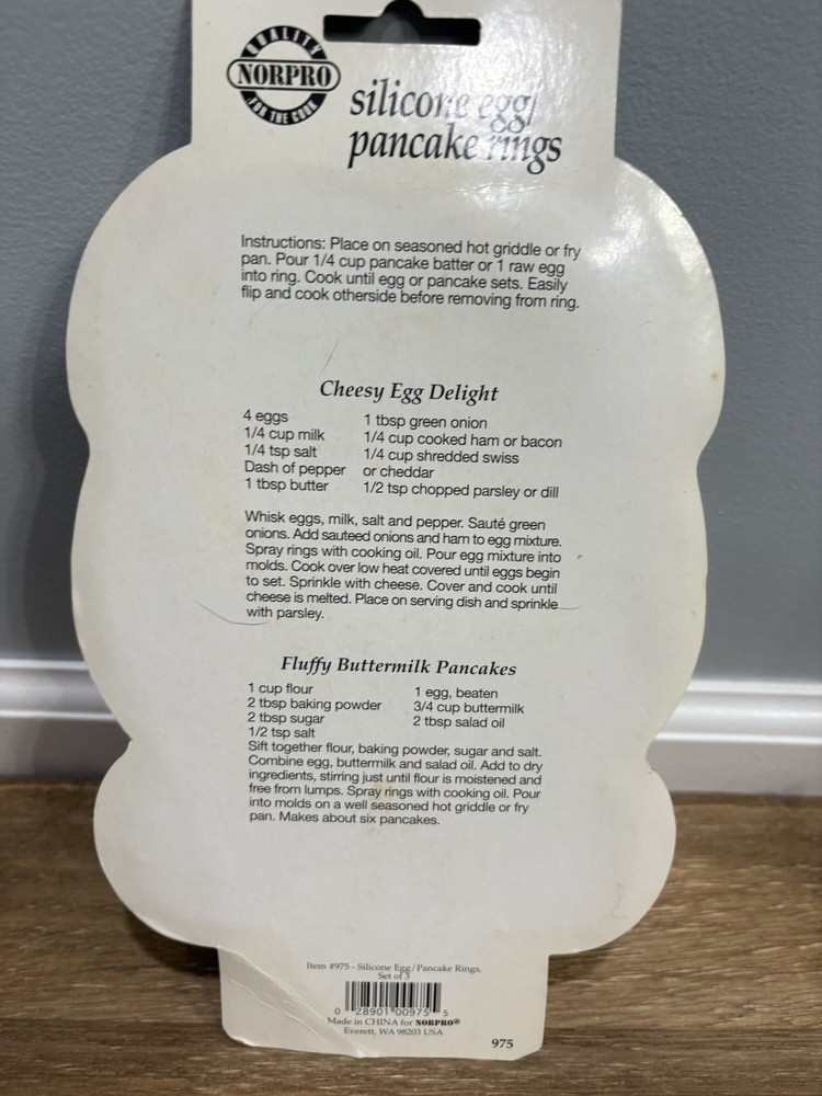 Norco Silicone Egg And Pancake Rings