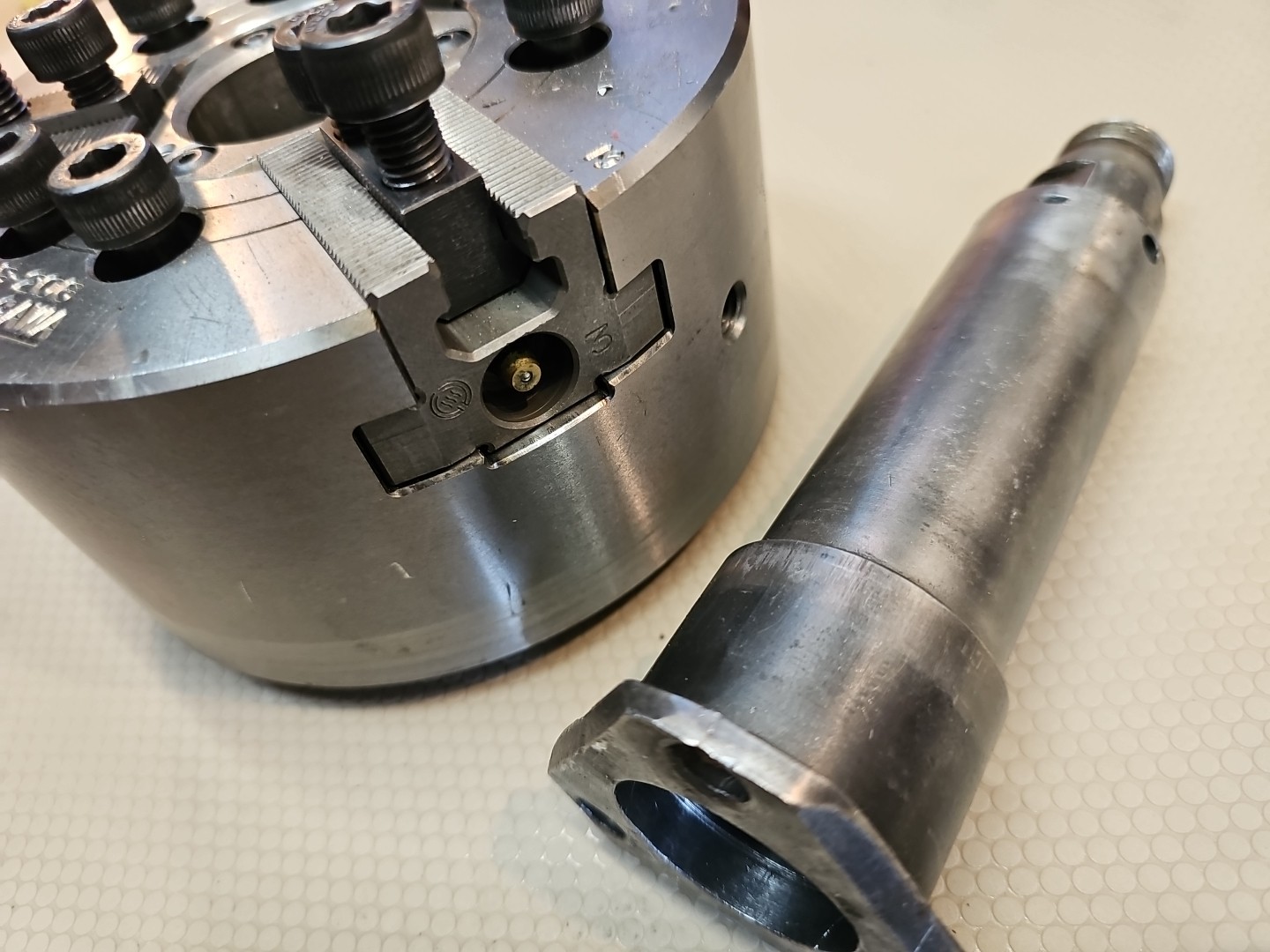 KITAGAWA 6" THREE-JAW CNC LATHE POWER CHUCK - #B-206