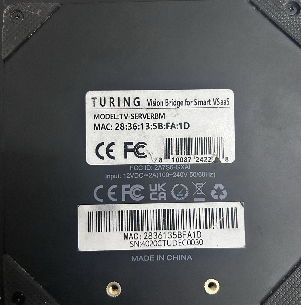 Commercial Security Camera System - Turing PoE NVR + 3 4MP Cameras + Touchscreen