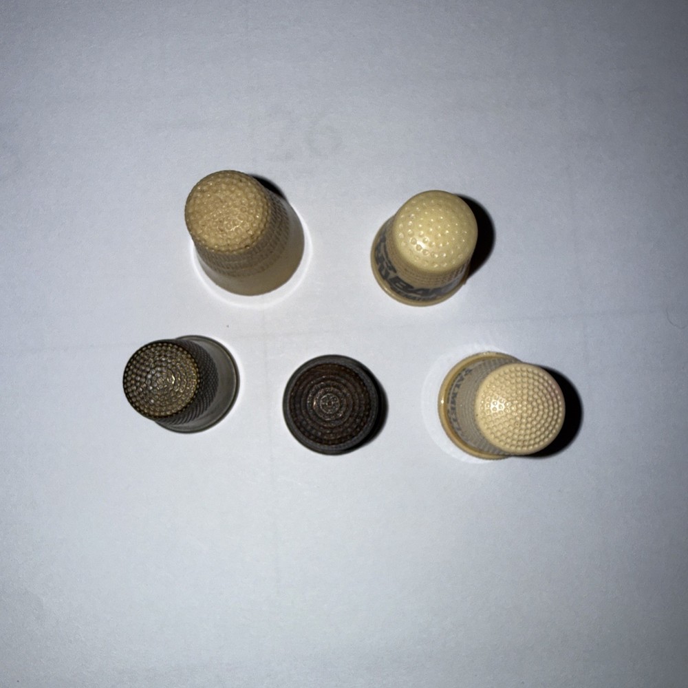 Vintage Thimbles Mixed Lot