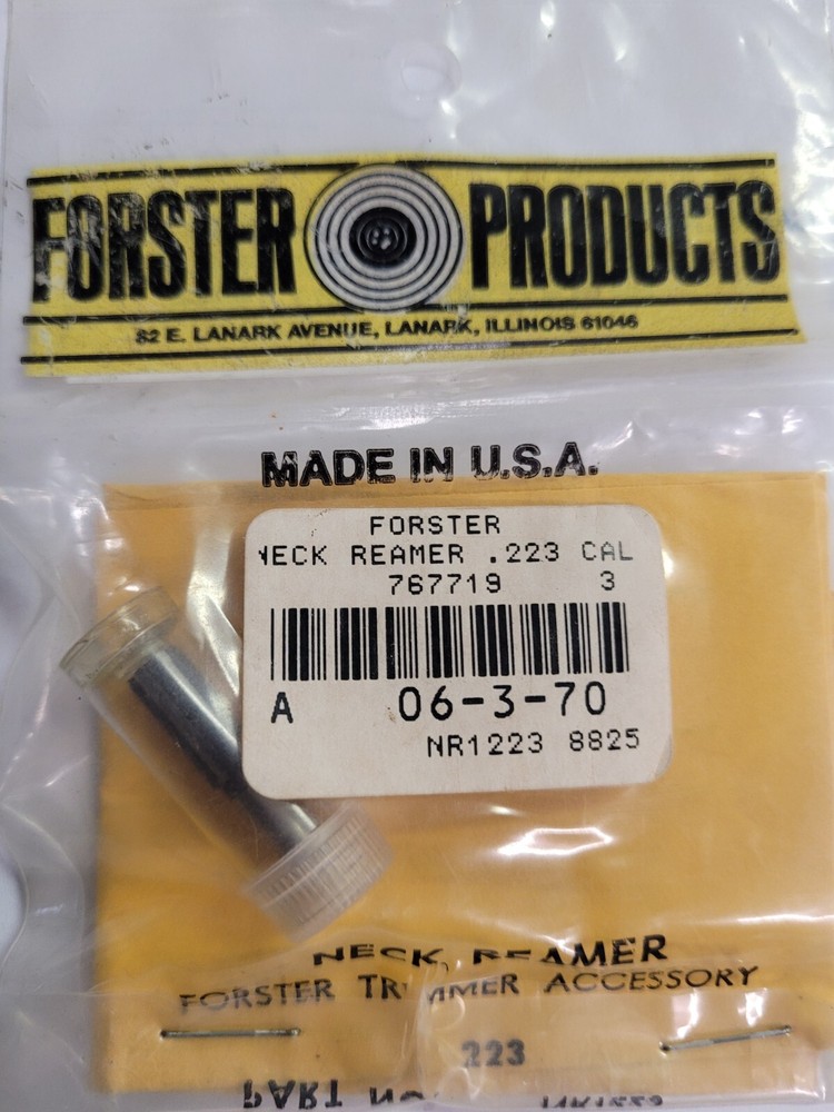 Forster Products Inside Neck Reamers MULTIPLE SIZES **YOU PICK*