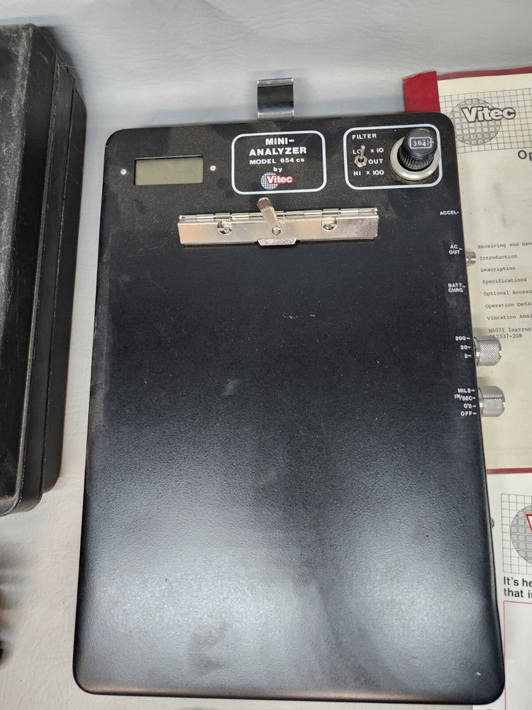 (Power Tested) - Vitec Mini-Analyzer Model 654 CS w/ Mity Mag 4071A