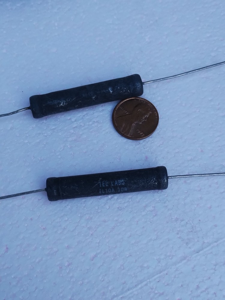 18k ohm 10 watt resistor Tel Labs Wire Wound (5) Quantity