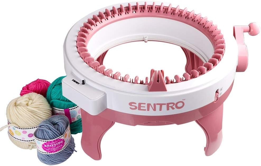 Smart Weaving Loom with Electric Adapter - 48 Needles