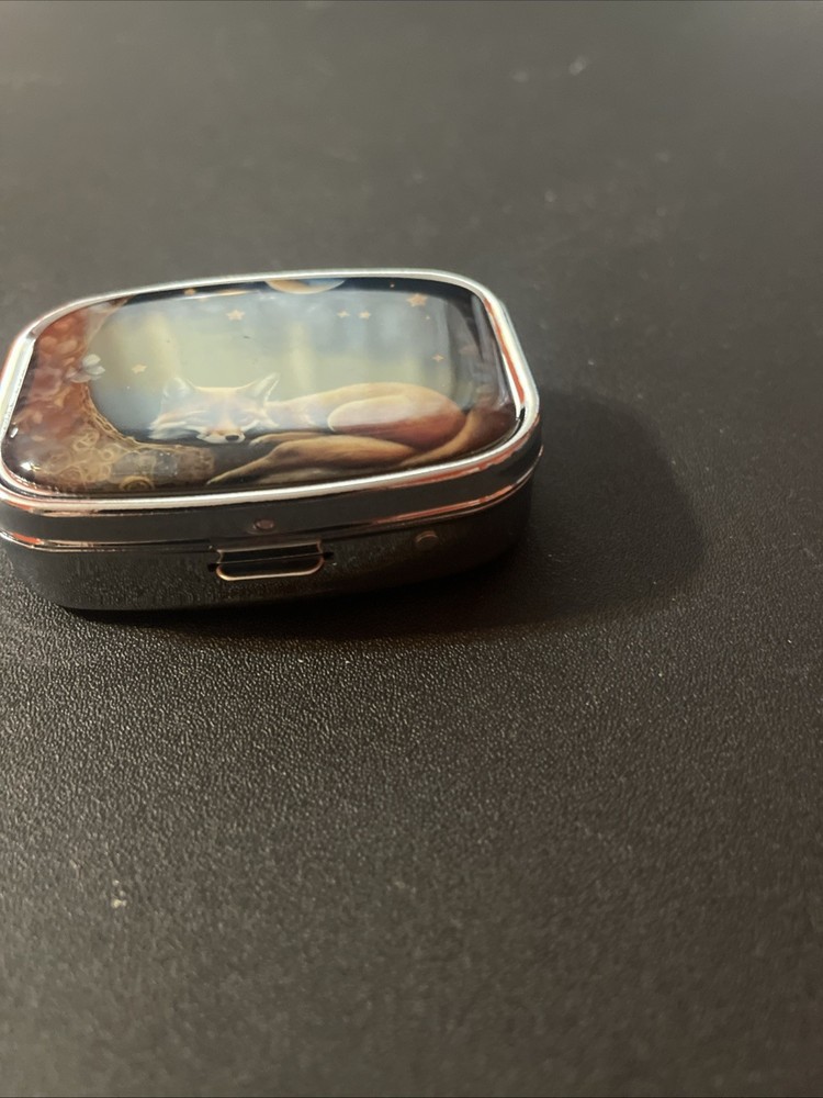 Fox Trinket Or Pill Box