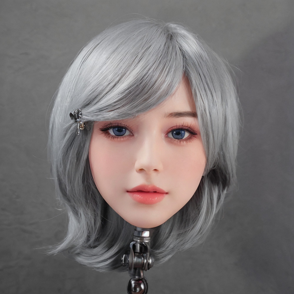 Limited edition female head model,TPE material, soft texture,Mannequin Head,Repl