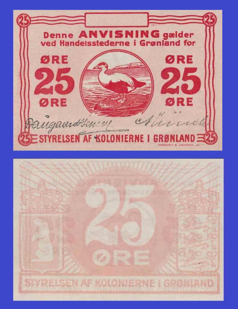 Greenland 25 ore 1913   - Copy