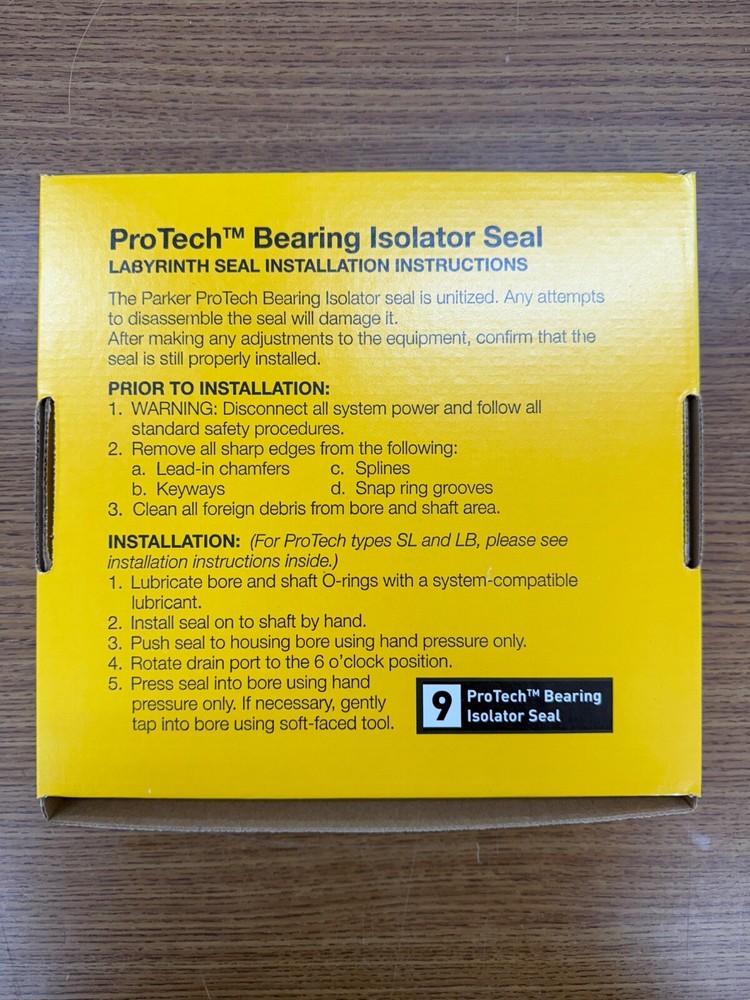 Protech Labyrinth Seal No. LBE-5938-7343-E92