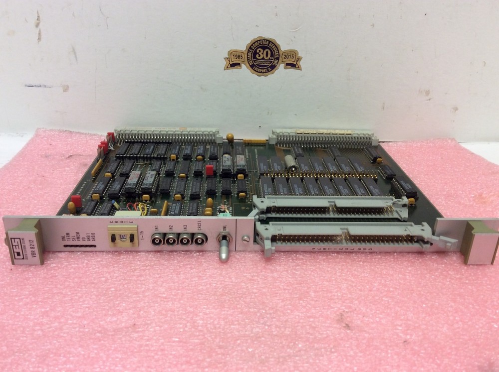 Creative Electronic System CES VME Computer module # VBR 8212 cable conection ??