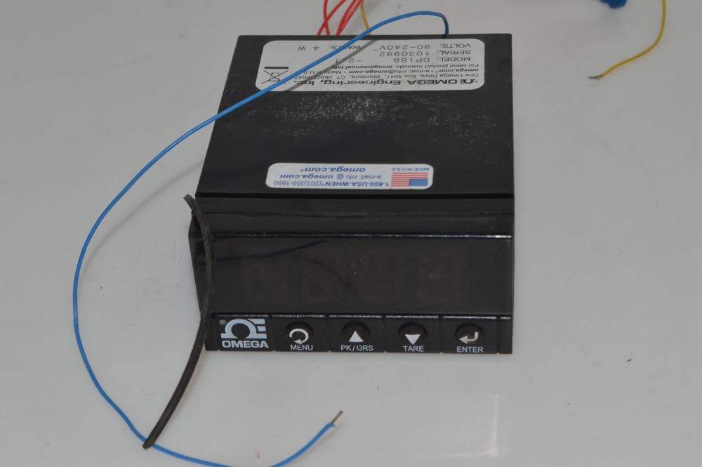 ^^ OMEGA ENGINEERING MODEL DPIS8 90-240V DIGITAL PANEL METER  (YMT87)