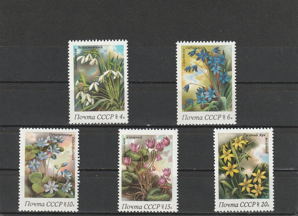 USSR Mi. No. 5278-5282.---1983.      P-26