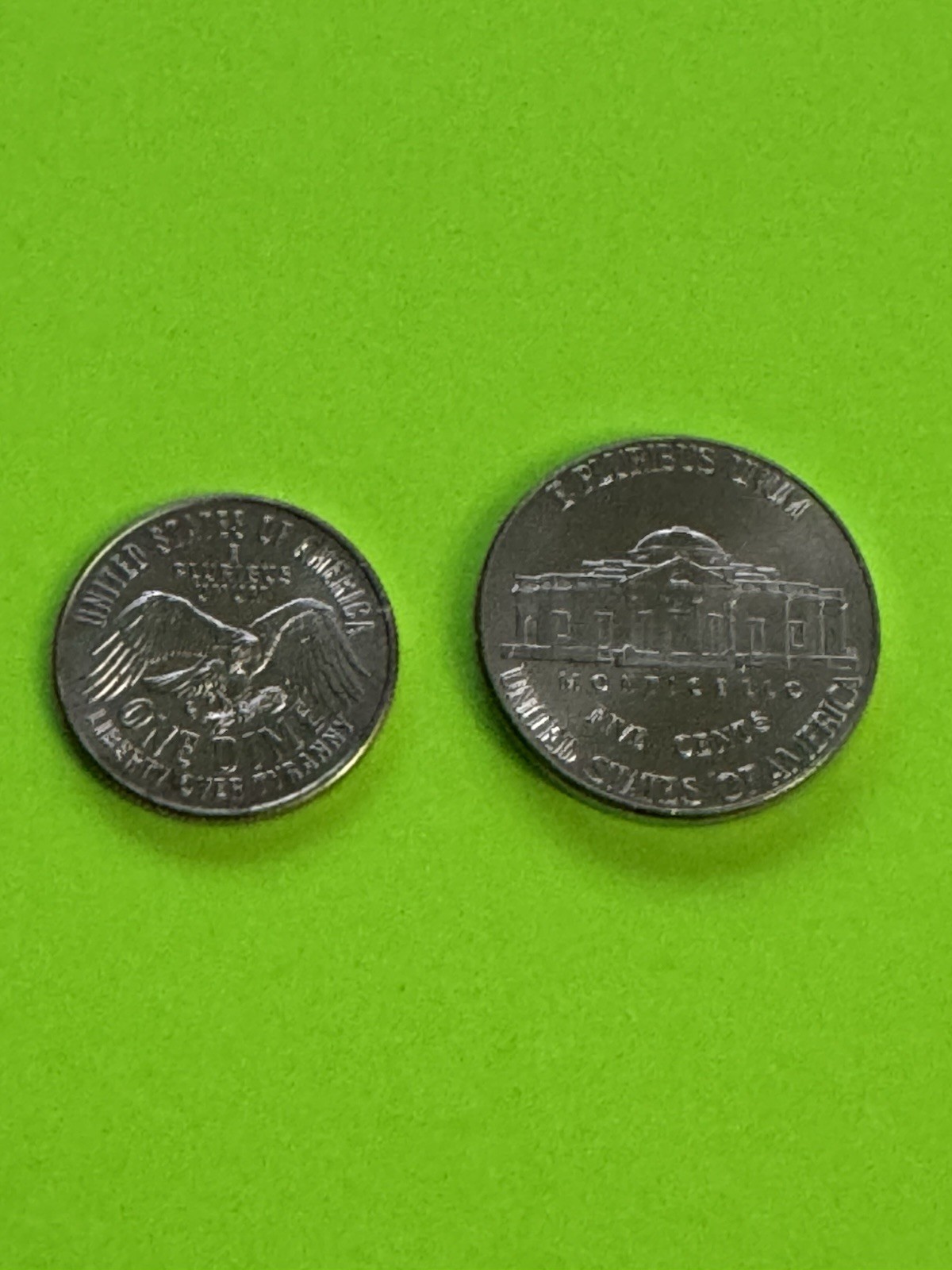 semiquincentennial 1776-2026 P Dime And Nickel 1 Year ONLY