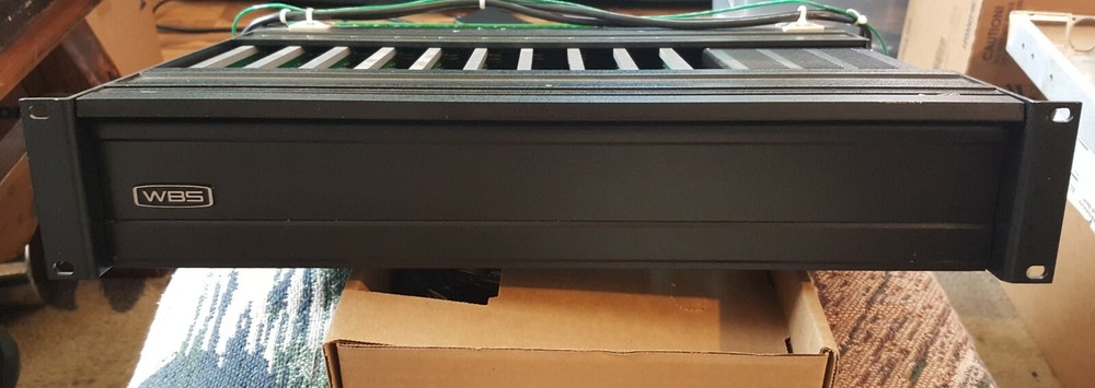Ward-Beck Systems 8200 Rackmount frame with Power supply with 10 x 8203 module