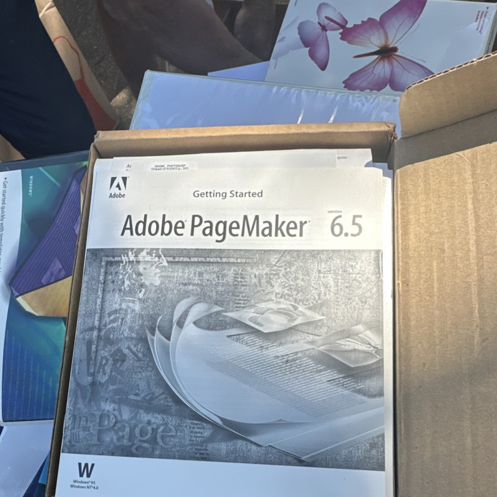 Adobe Systems PageMaker 6.5 Getting Started Manual for Windows 95 NT 4.0
