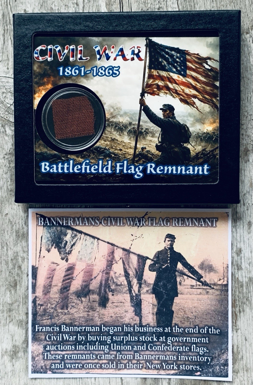 Civil War Battlefield Flag Remnant Francis Bannerman Collection