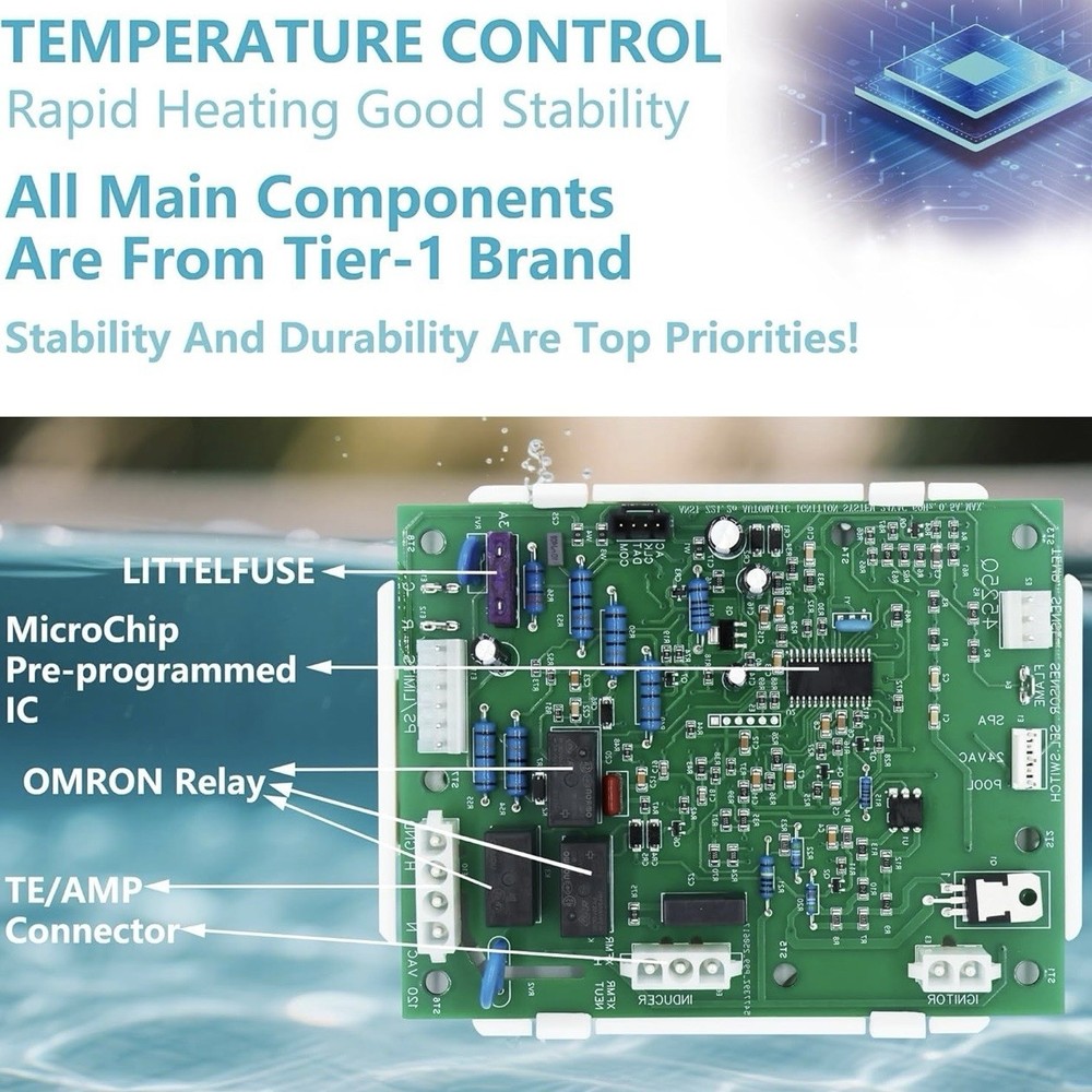 FDXLICB1930 FD Integrated Control Board Replacement Kit for Hayward Pool Heater