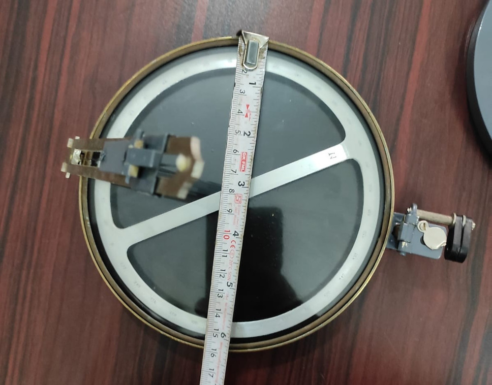 Basic surveying Inst Prismatic Compass For Survey & Topography 4" w/ Fold Tripod