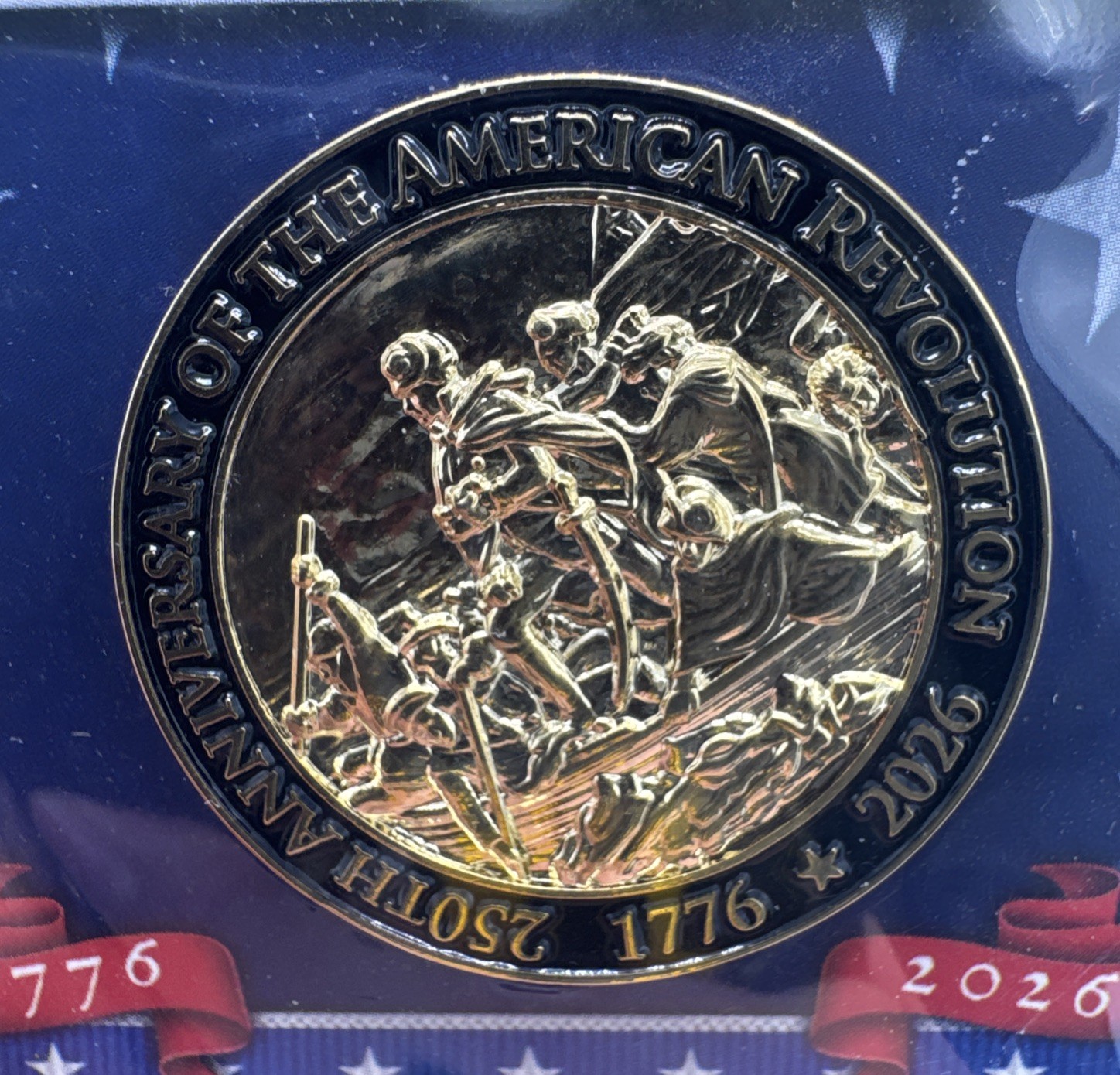 George Washington Mount Vernon 250th Anniversary Lapel Pin Revolution