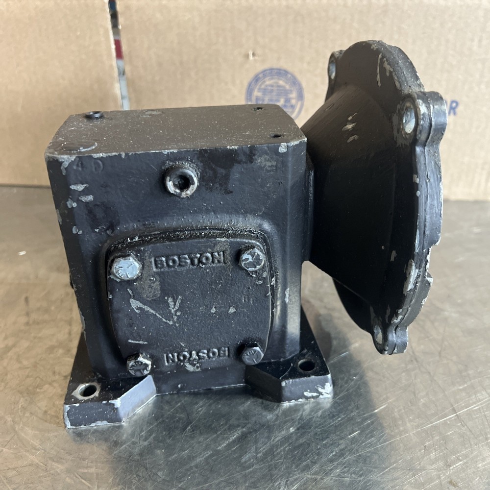 Boston Gear Reducer Used Surplus. Unknown Model Or Spec Tag
