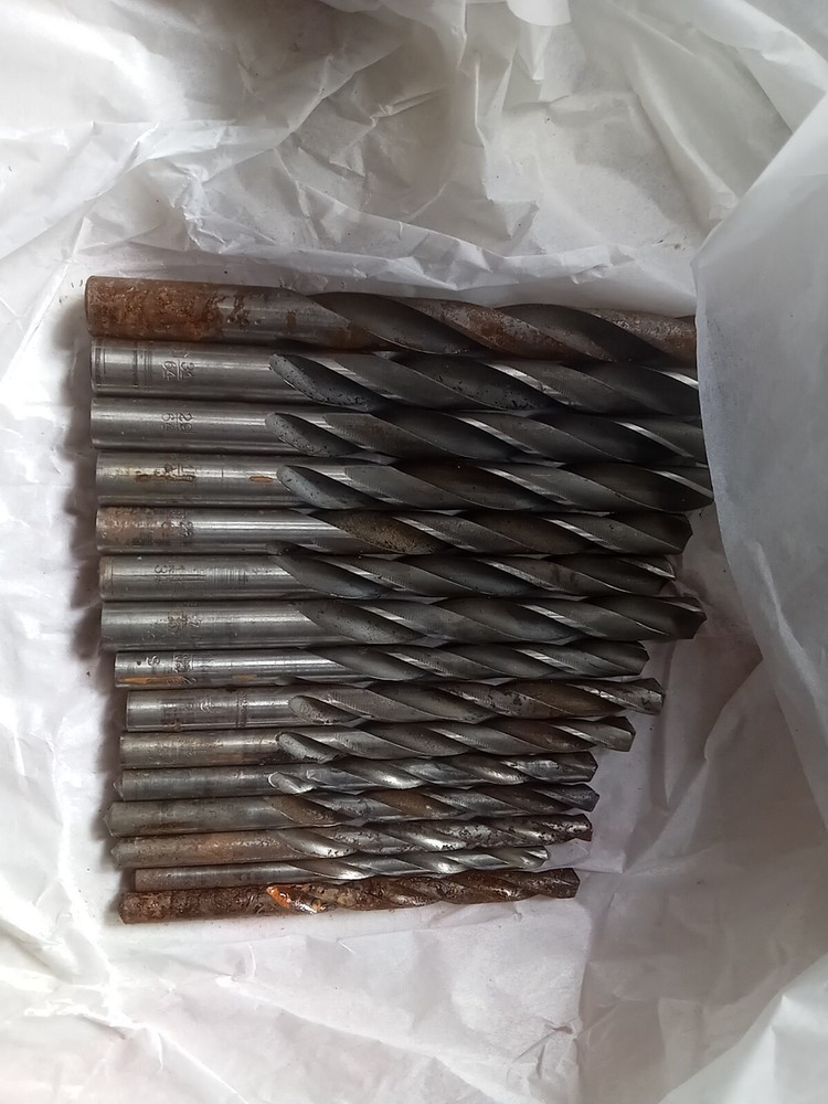 13 Morse Twist Drill Bits
