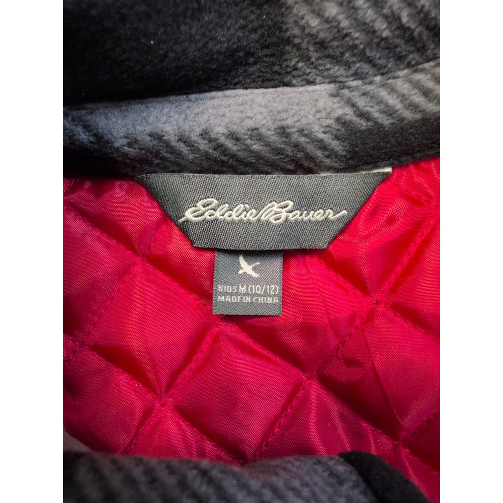 10/12 Eddie Bauer Plaid Shacket