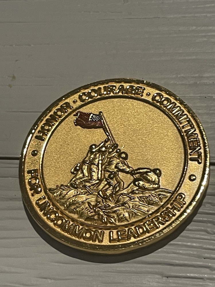 Marine Corps Recruiting Command Challenge Coin Presented by 2-Star General USMC