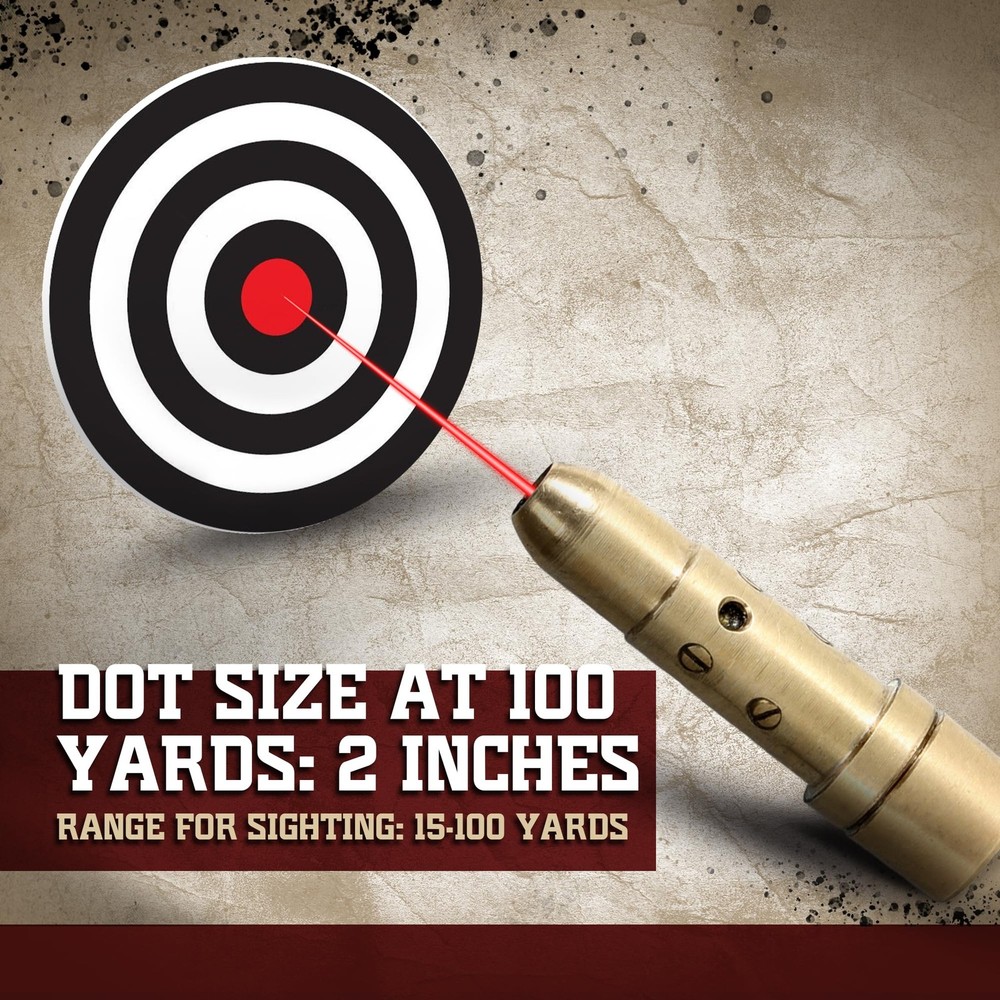 Sightmark .22LR Red Laser Boresight - Accurate Sighting & Quick Zero