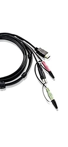 Aten 1.8M USB HDMI KVM Cable with Audio