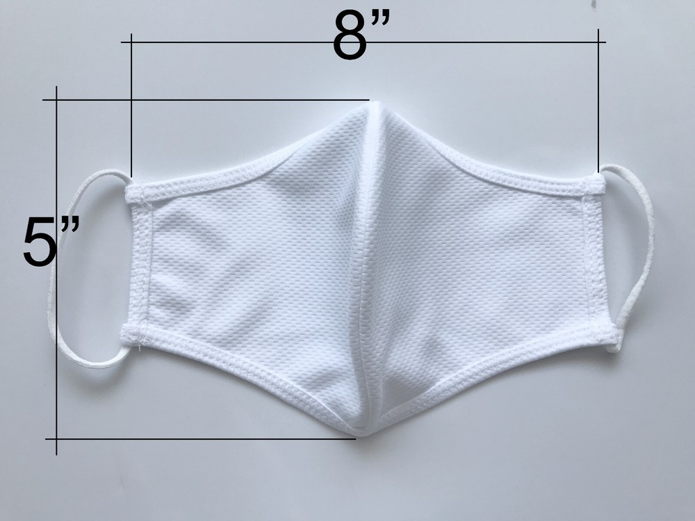 Pack of 10 Face Mask with Built in Filter Layer