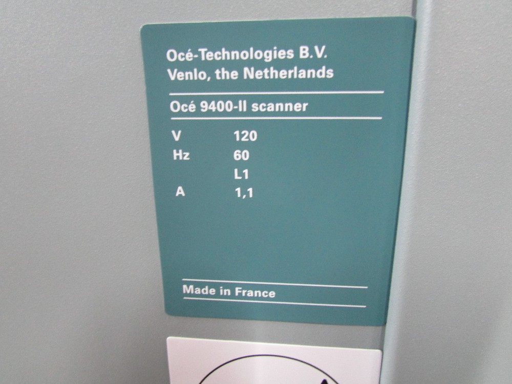 OCE 9400-II SCANNER