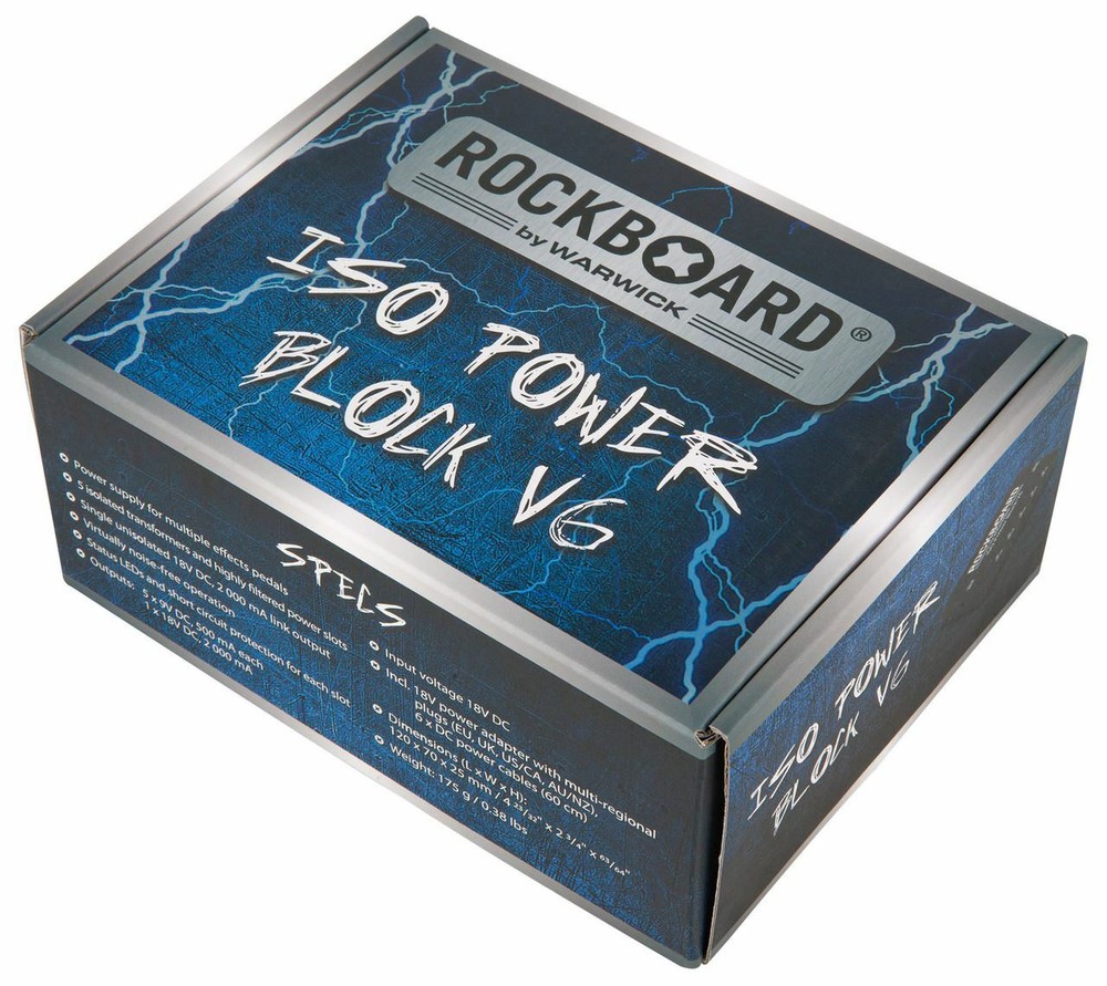RockBoard ISO Power Block V6 - Isolated Multi Power Supply