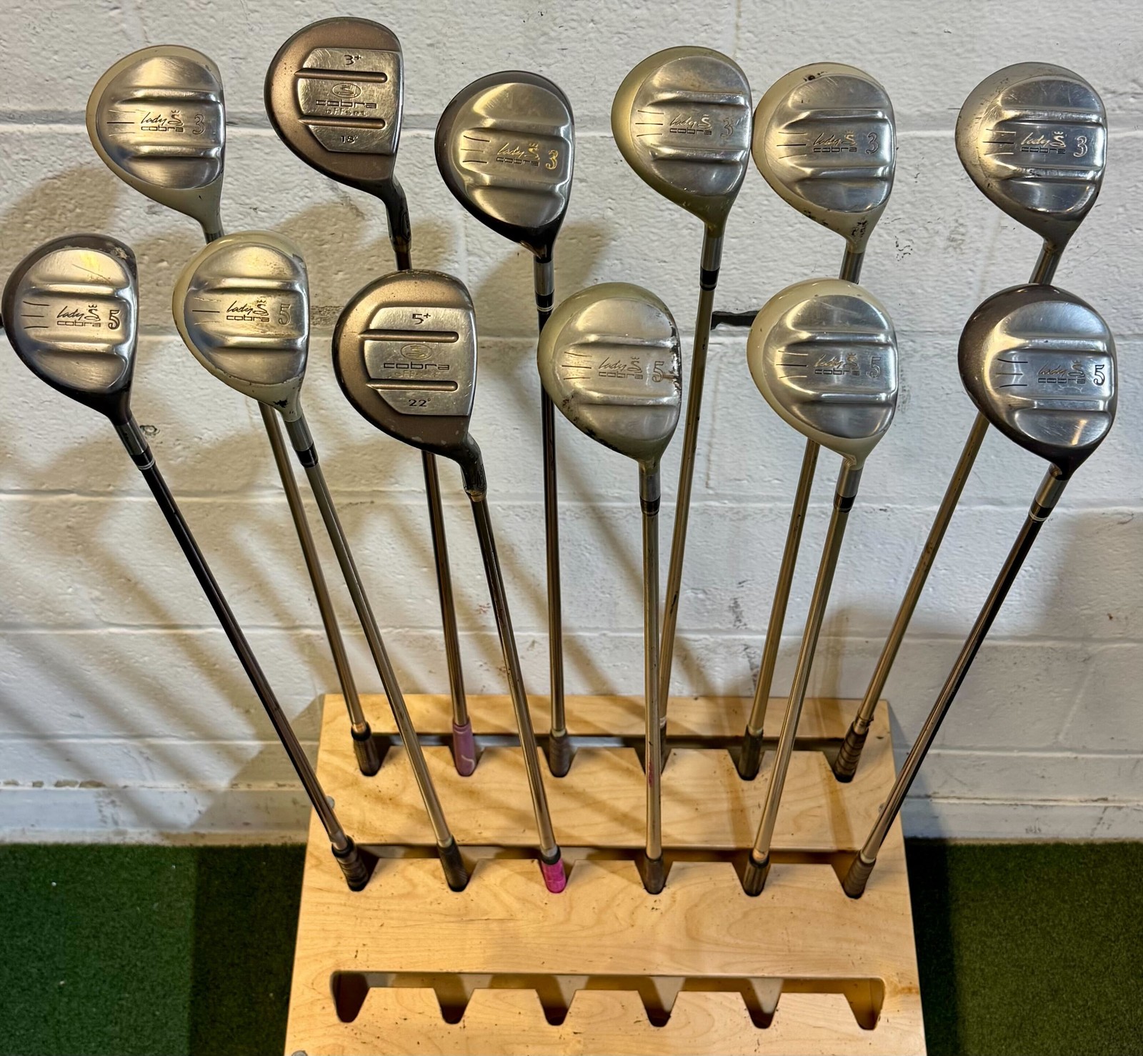 Wholesale Lot of 25 Golf Clubs - Cobra Fairway Woods