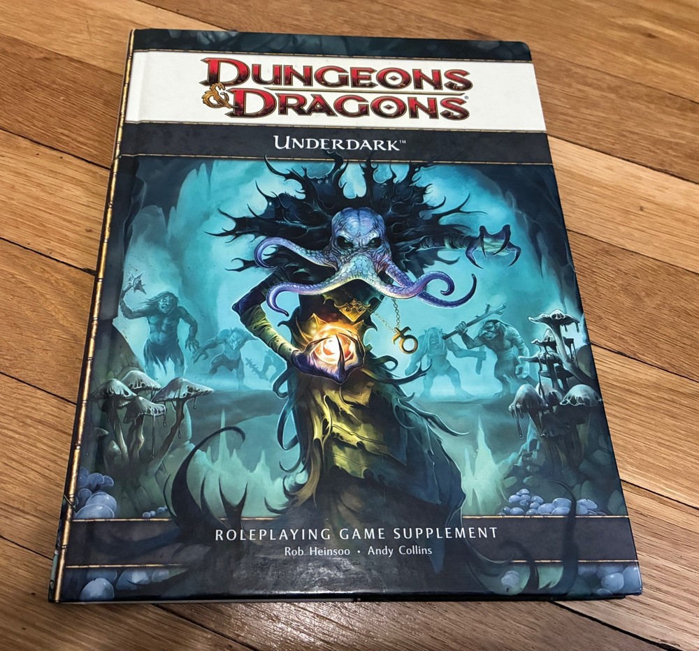 Dungeons & Dragons: Underdark HC 4e Original