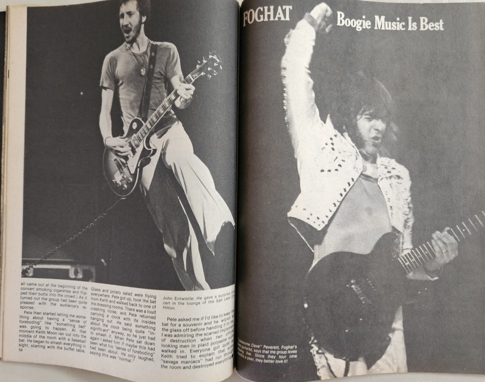 ROCK AWARDS KISS EXTRAVAGANZA 1978 Magazine