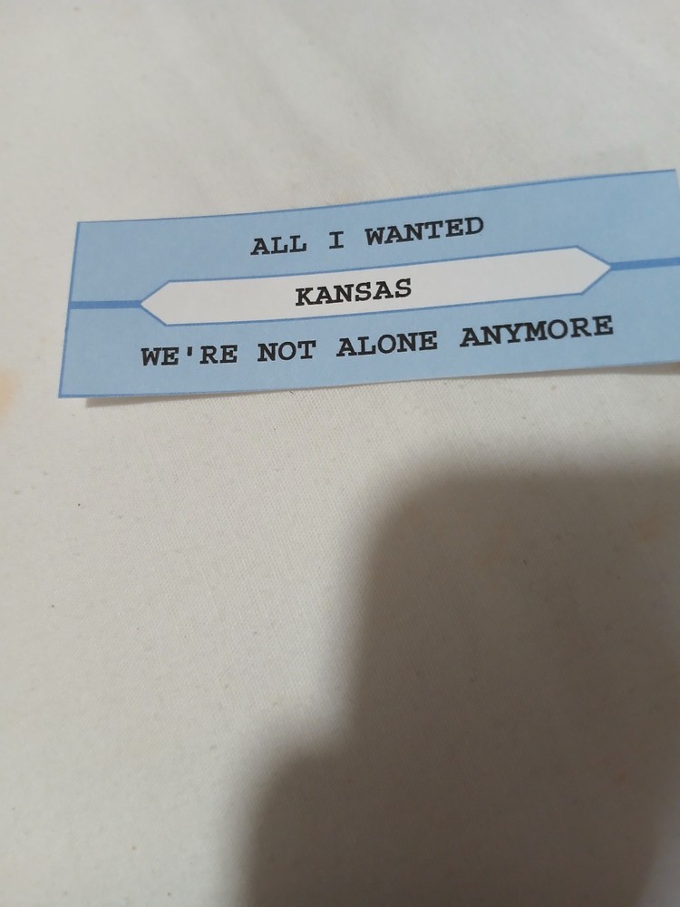 Kansas jukebox title strip