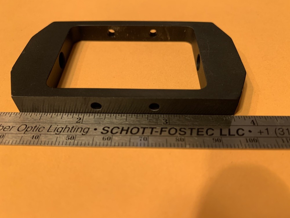 Solid Aluminum Camera Mount (Originally For VRmagic Vrmc-3)