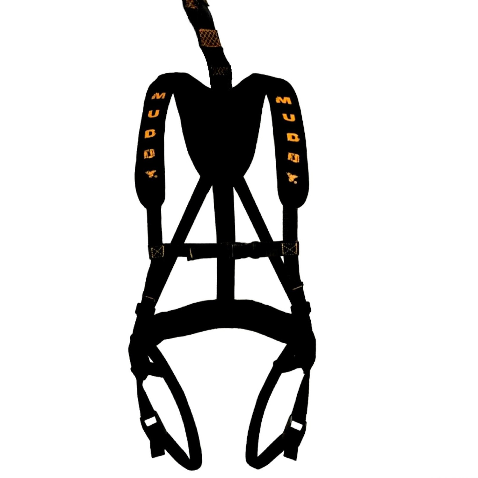 MUDDY MAGNUM PRO TREE STAND SAFETY HARNESS w/BELT-TREE& SUSPENSION RELIEF STRAPS