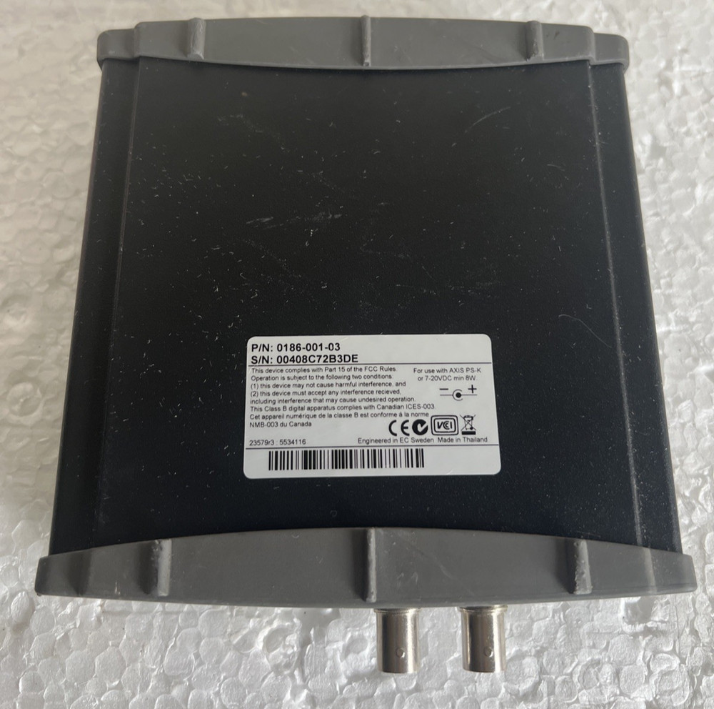 Axis 241S Video Server 0186-001-03