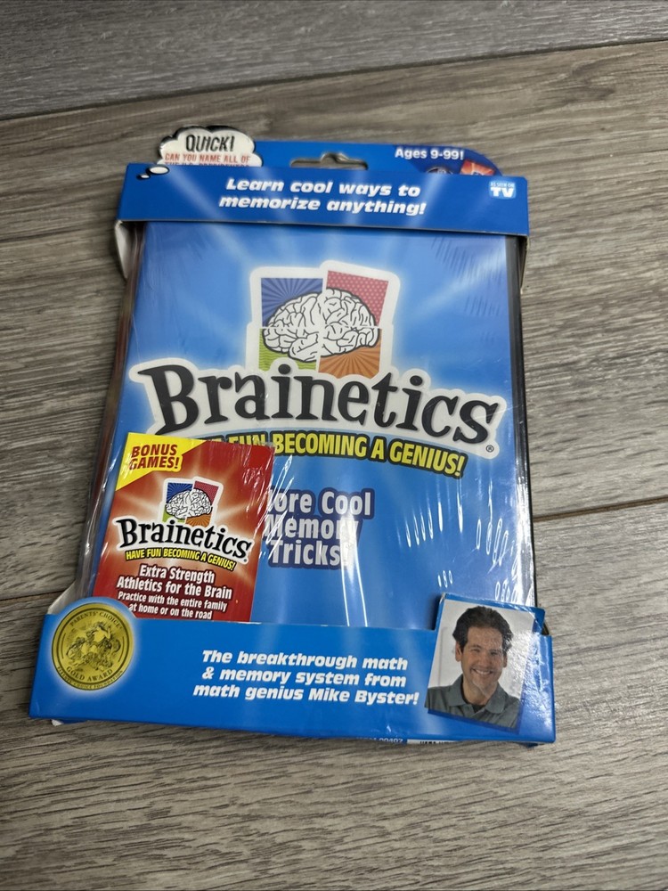 Brainetics - More Cool Memory Tricks! DVD New Sealed