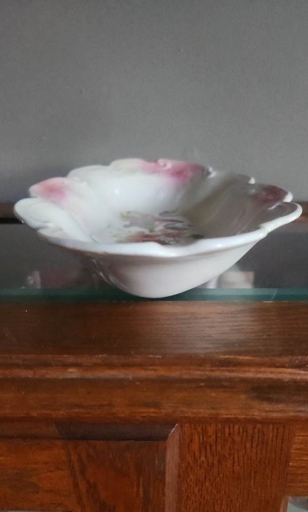 C.P. DIXIE Co. 13"×6⅞" Flowered Oval Serving Dish