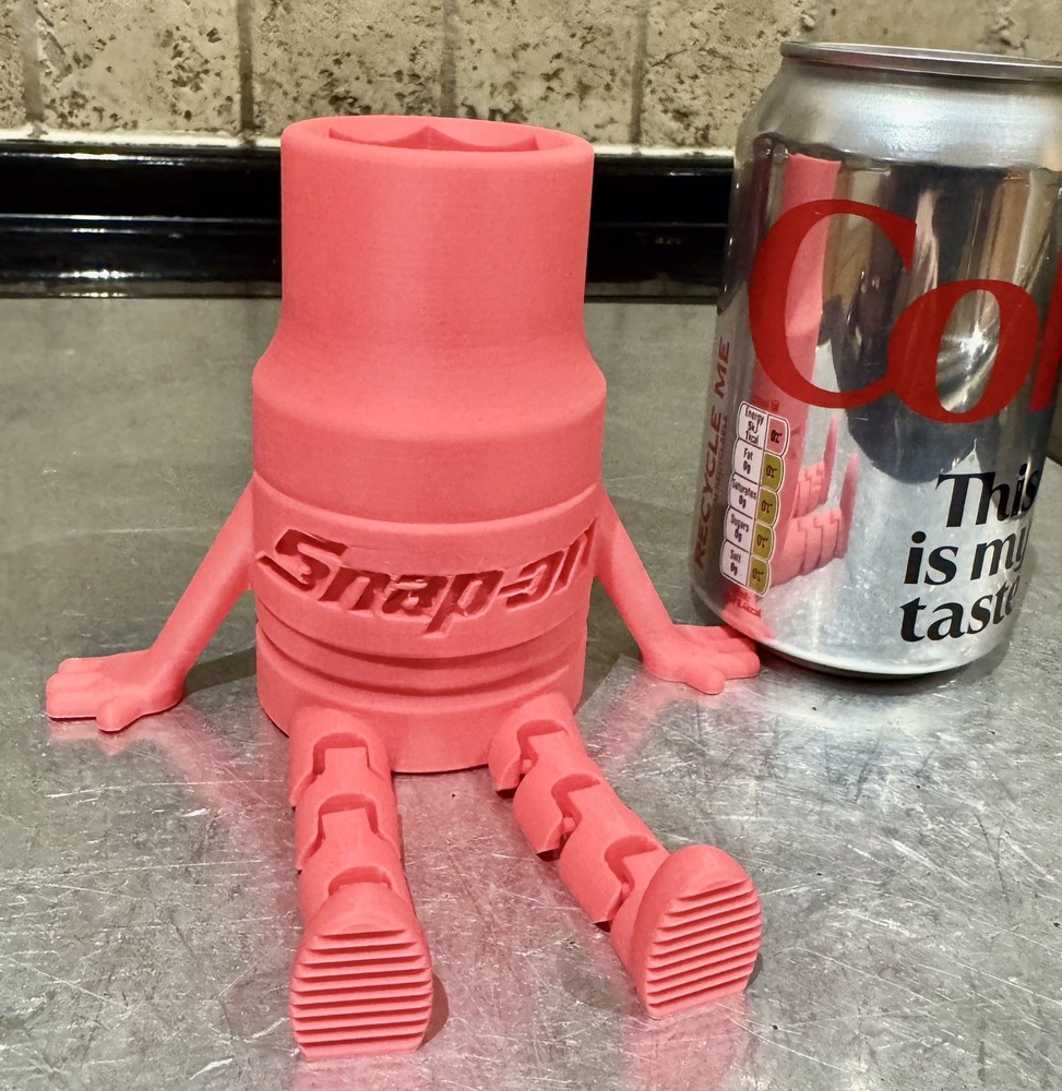 Snap On Toy Toolbox Socket Buddy xl In Pink