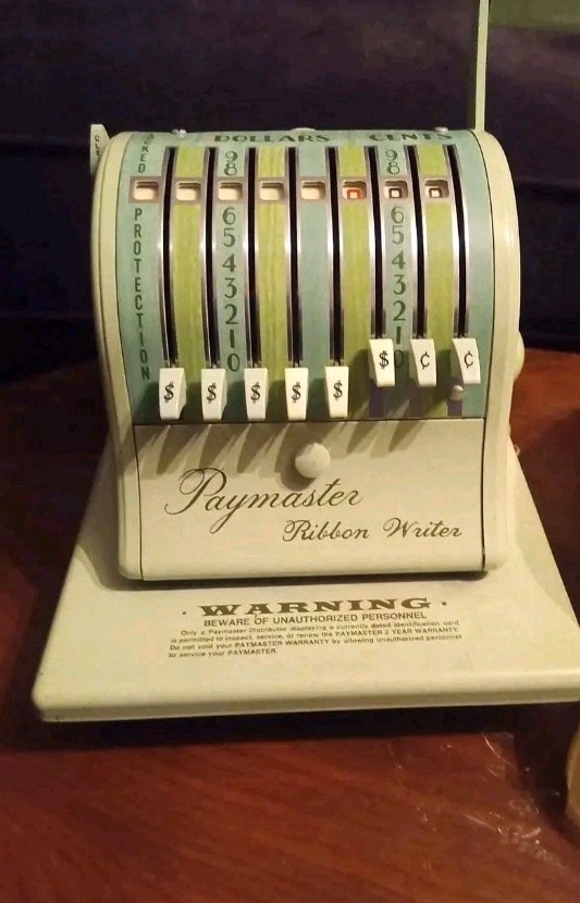 paymaster check writer