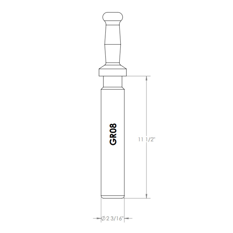 STOMPER, PLASTIC -16 1/4