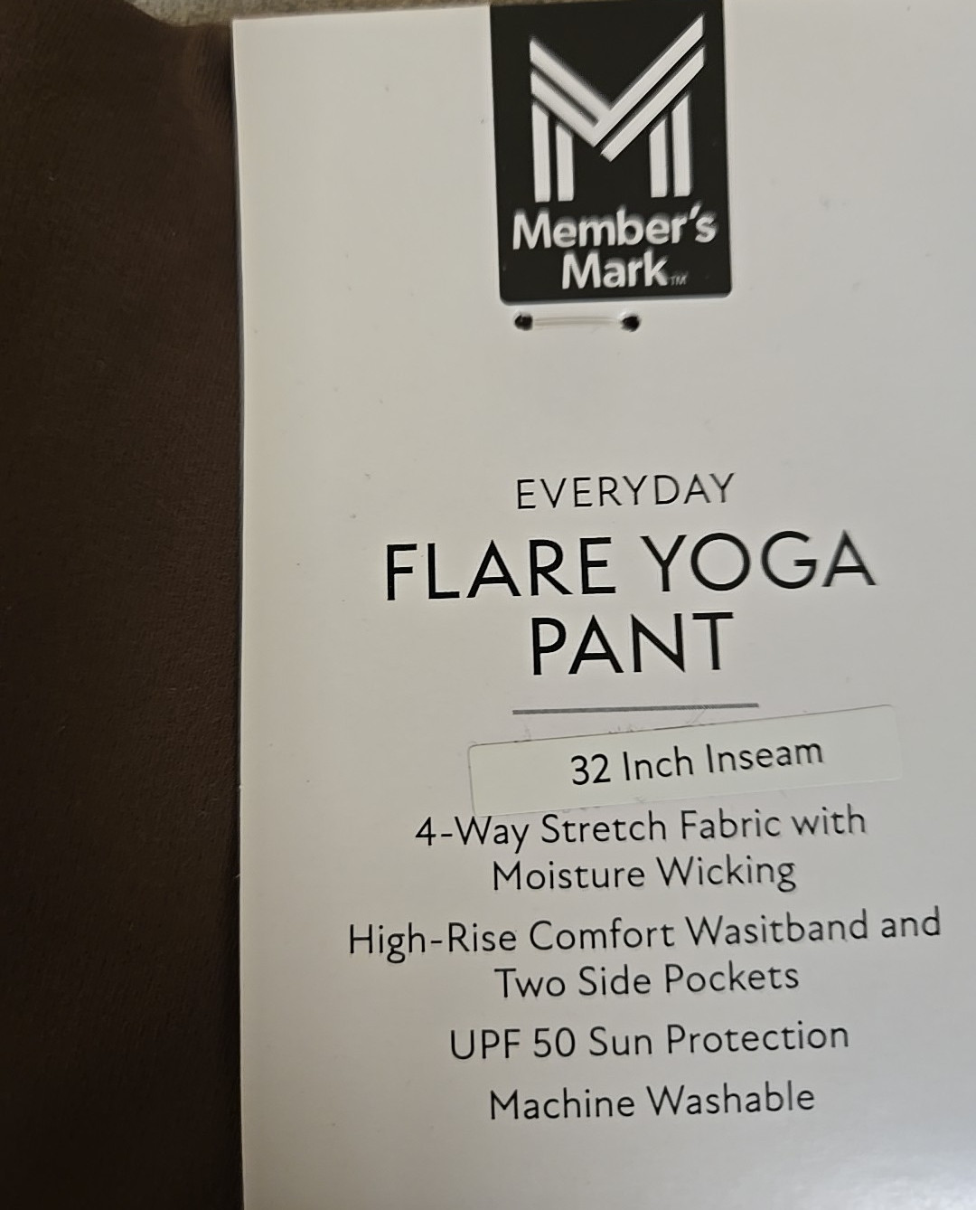 Member's Mark Everyday Flare Yoga Pant - NWT! Variety of Colors & Sizes
