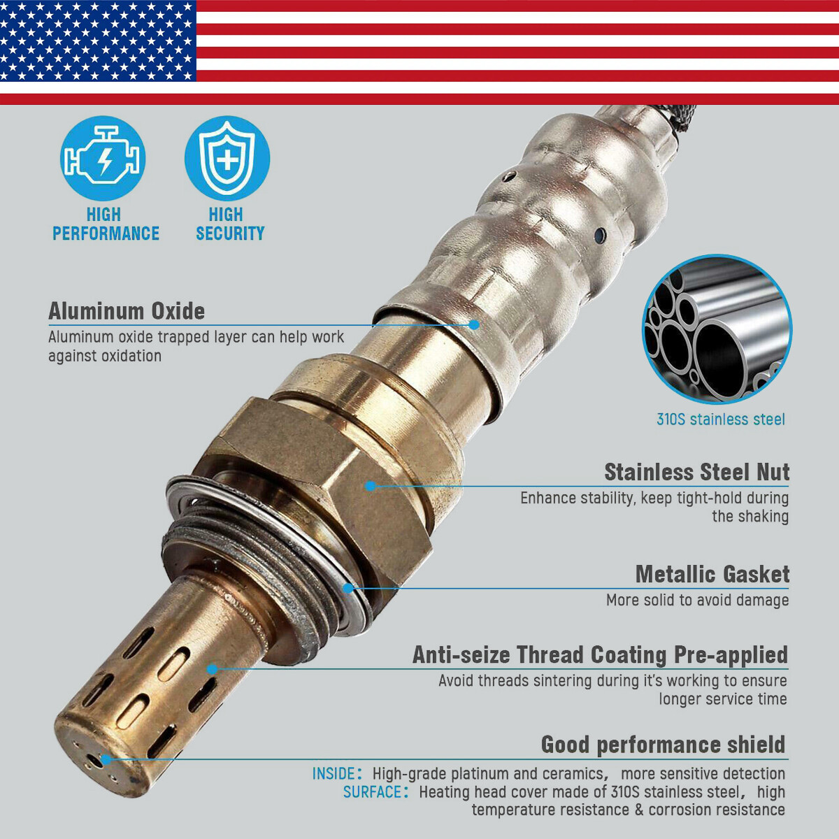 4X Brand OEM Upstream & Downstream Oxygen O2 Sensor For Dodge Ram Chrysler Jeep